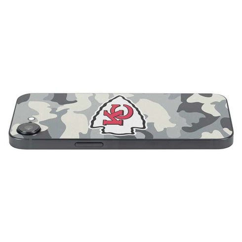 NFL Kansas City Chiefs Camo iPhone 16e Skin